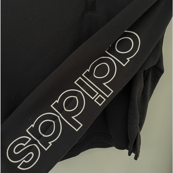 Cropped Adidas Quarter-Zip - Picture 3 of 8